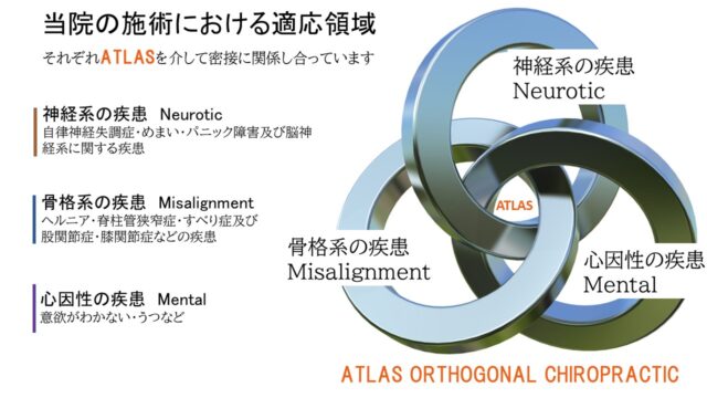 当院の施術における適応領域